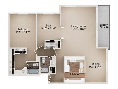 Floor plan Crystal Cove