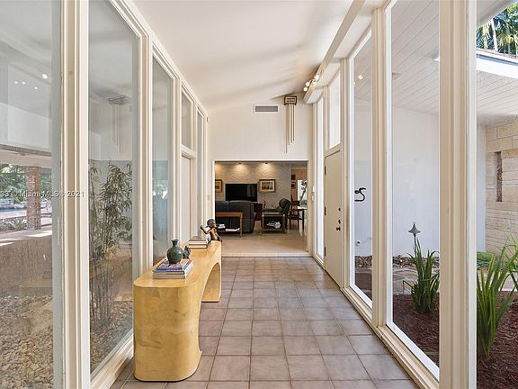 Windows at Front Entry