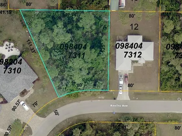 Renfro Ave Lot 11, North Pt, FL 34286