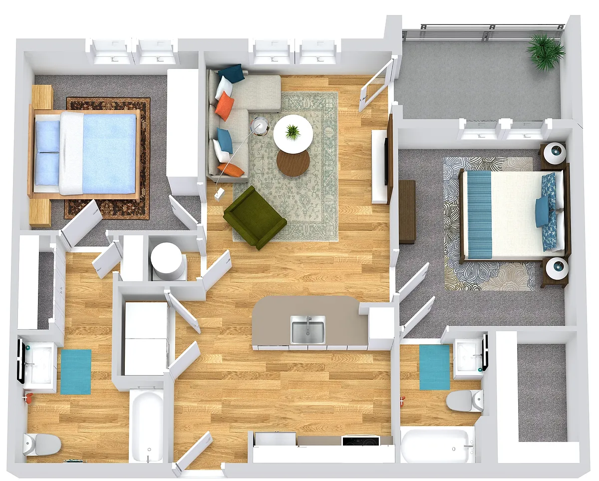 Floor plan Hermitage