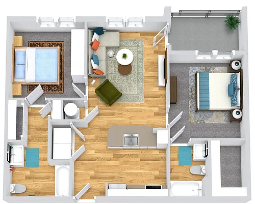 Floor plan Hermitage
