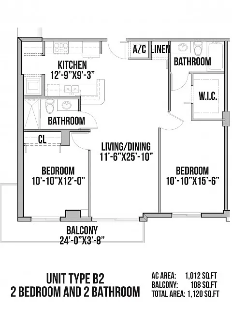Floor plan B2