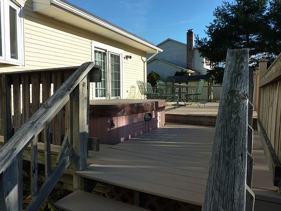 Deck and Hot Tub