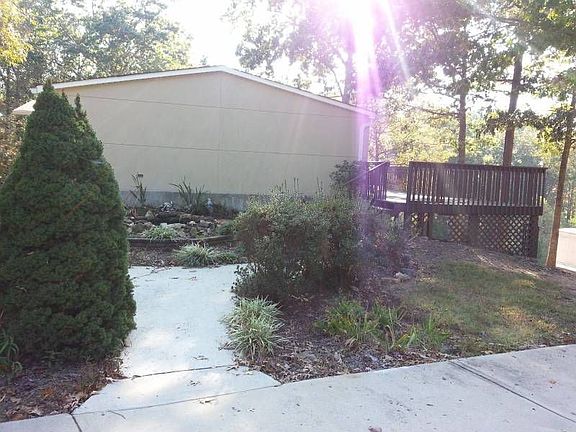 Small pond and large back deck