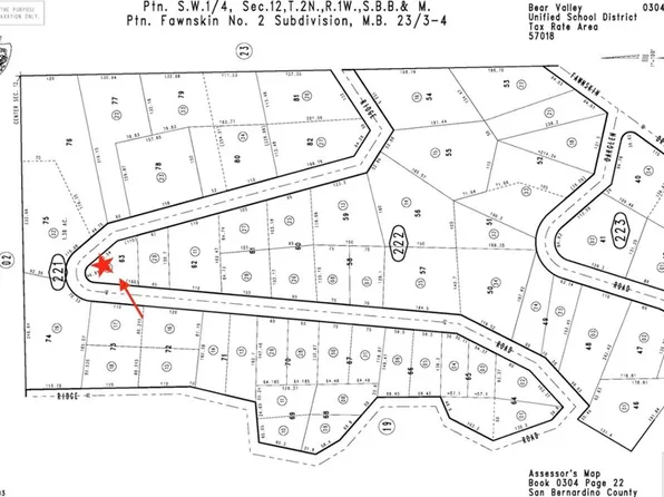 0 Ridge Rd Lot 63, Fawnskin, CA 92333