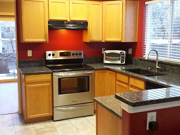 Beautiful Granite in Kitchen