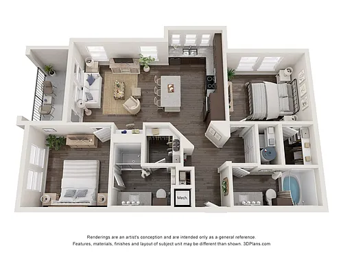 Floor plan B1