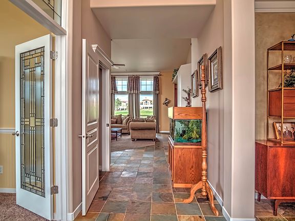 Front Entry, slate floors