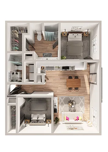 Floor plan B2A
