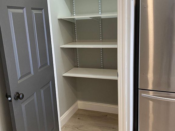 Kitchen pantry with motion activated light