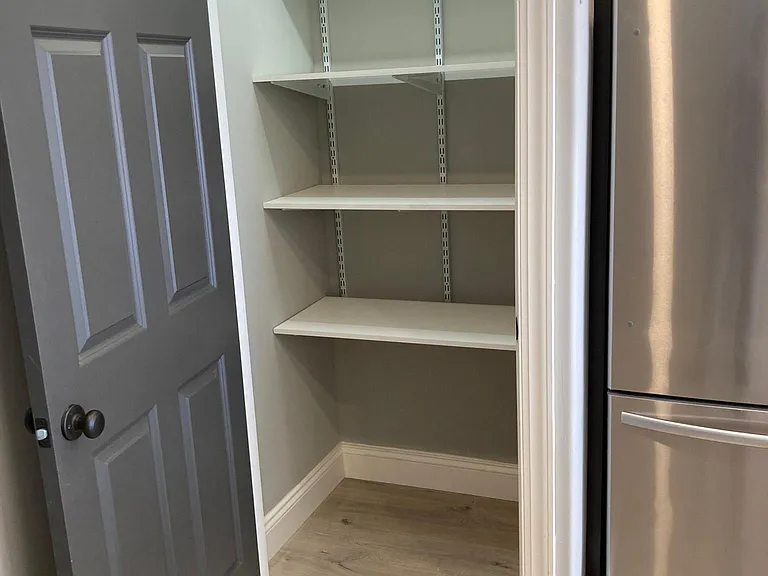 Kitchen pantry with motion activated light