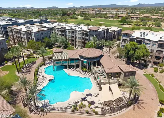 Arial view of 2nd pool/clubhouse