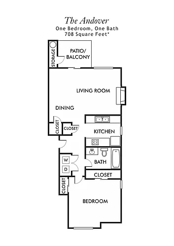 Floor plan The Andover