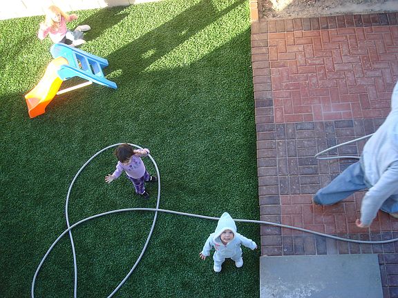 backyard installation