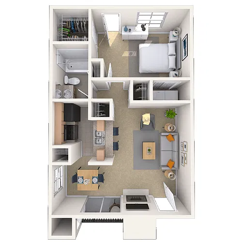 Floor plan The Meridian