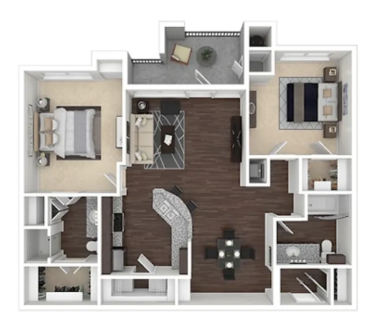 Floor plan B3R