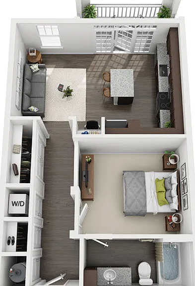 E1 floor plan Fountains Matthews