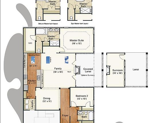 Buildable floor plan