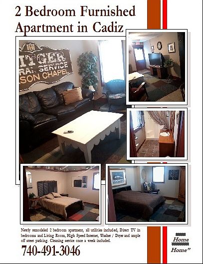 FULLY FURNISHED!