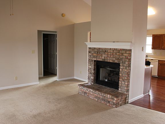 Living Room with Gas Logs