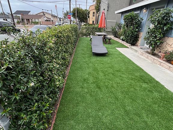 Astro Turf front lawn