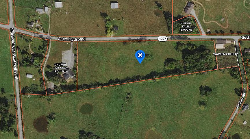 Plot property lines, marked