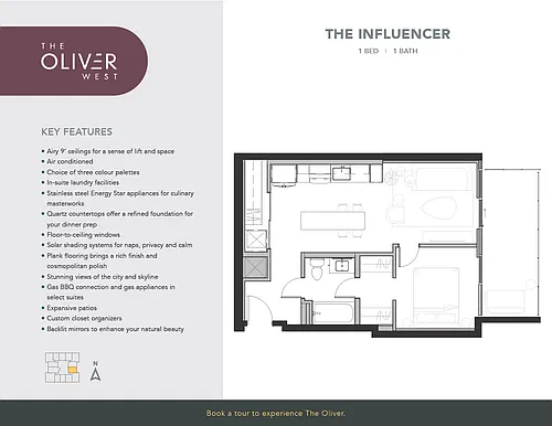 Floor plan The Influencer