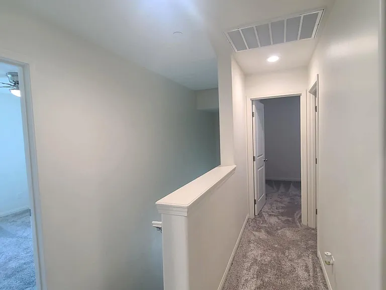 Upstairs hallway, different view.