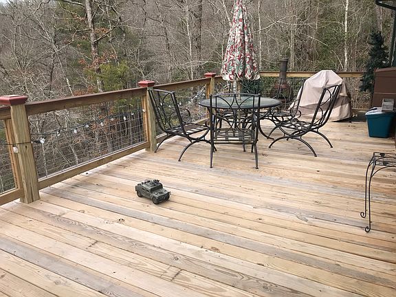 new large deck on front