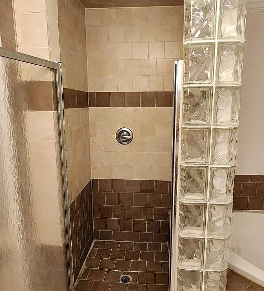 main bedroom shower