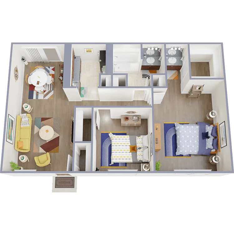 Floor plan B2