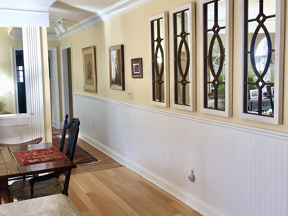 Custom moldings throughout 