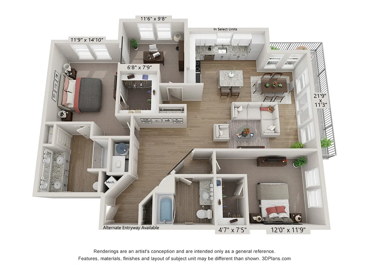 Floor plan B4A
