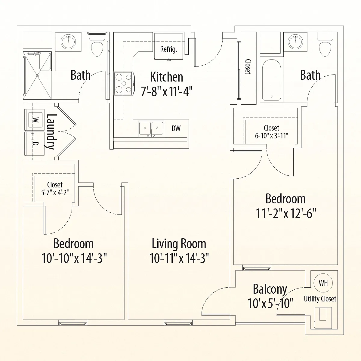 Floor plan D-bc