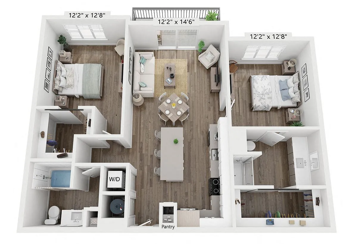 Floor plan B7