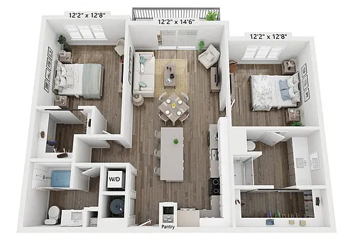 Floor plan B7