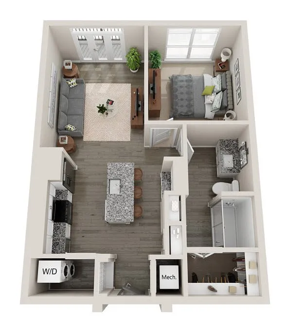 Floor plan A1BW