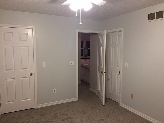 main bedroom, new carpet, paint, lighting