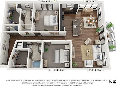 Post Oak floor plan Tree