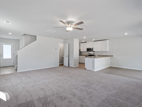 Open spacious layout