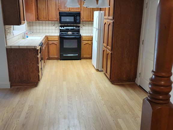 Dining and kitchen area from entry.
