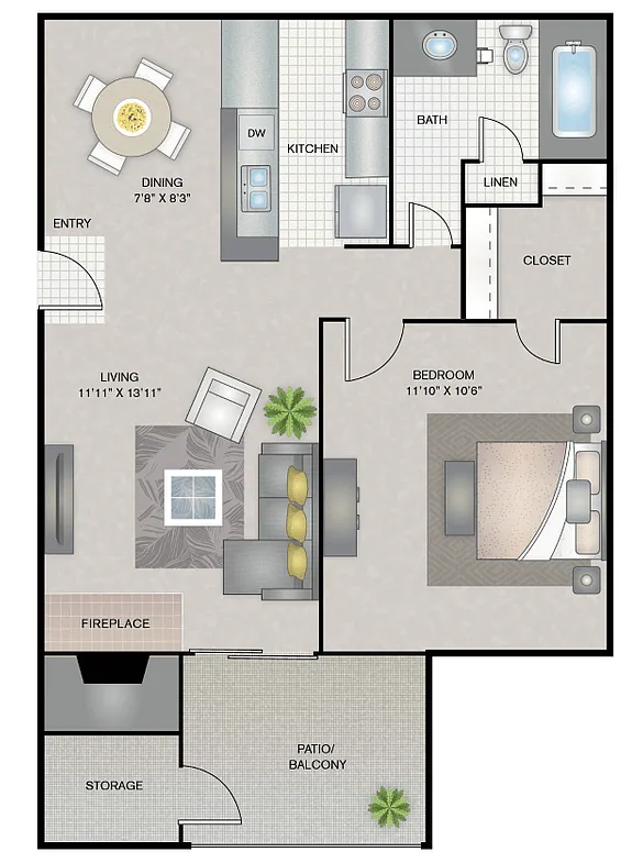 Floor plan A2