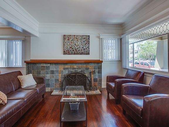 Craftsman Woodburning Fireplace