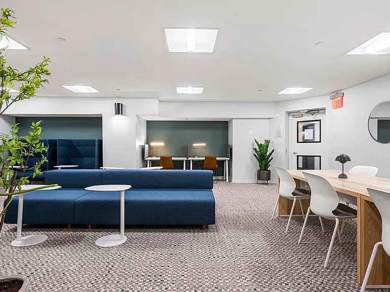 Create, collaborate, and connect in thoughtfully designed coworking areas