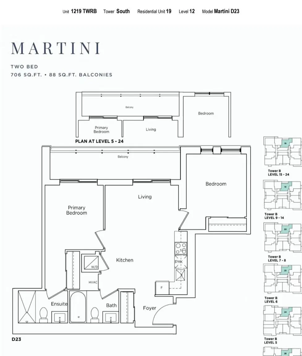 2 bed, $2,600 — Photo 3