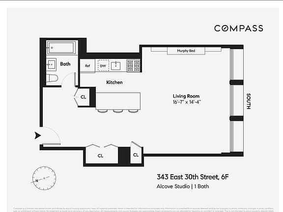 2nd image of 343 E 30th St APT 6F