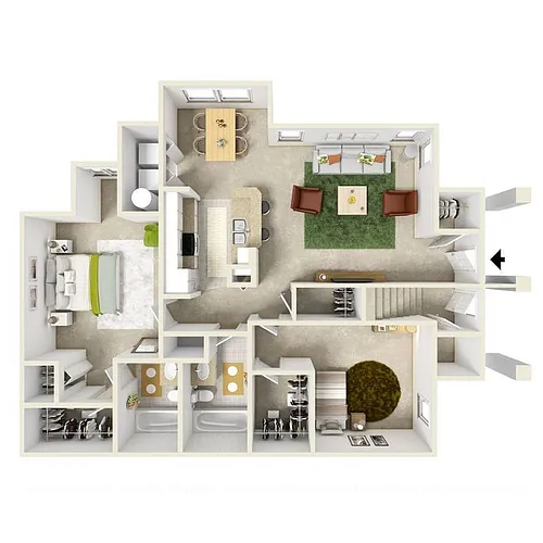 Floor plan Ridgemont UP