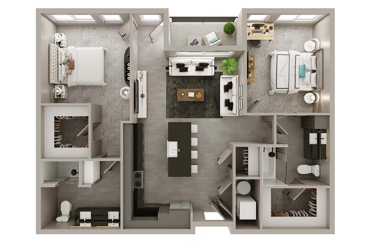 Floor plan B3