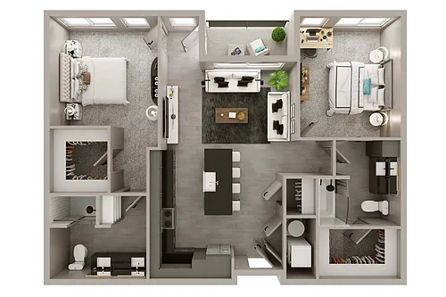 Floor plan B3a