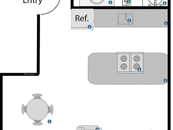 Open concept. Fully renovated!